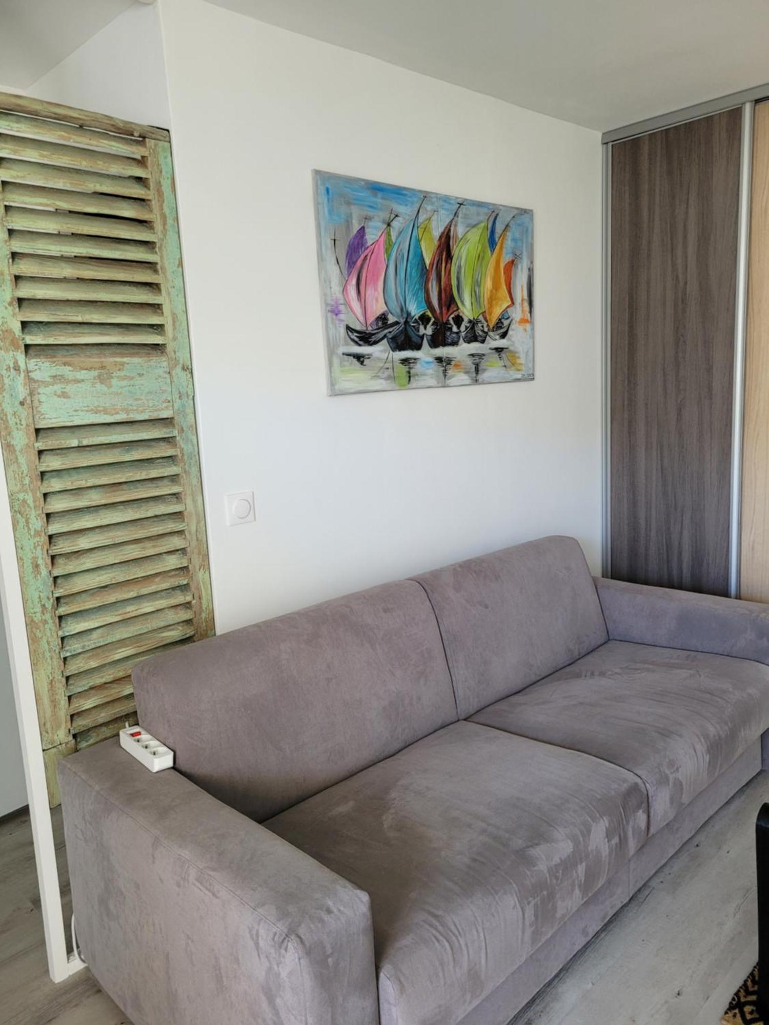 Tahiti Beach, T2 A La Mer, Piscine, Terrasse Et Parking Frontignan Eksteriør billede